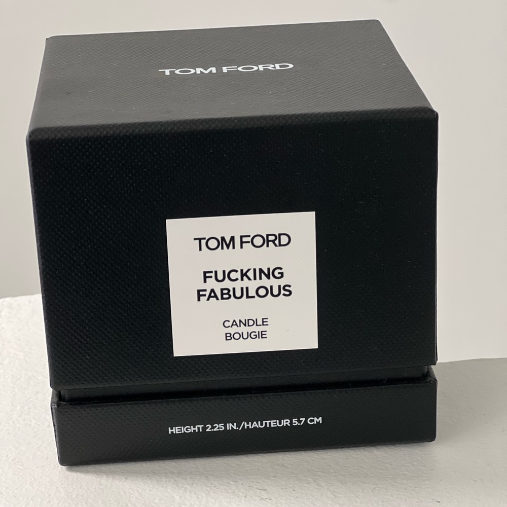 Tom Ford Candle Box